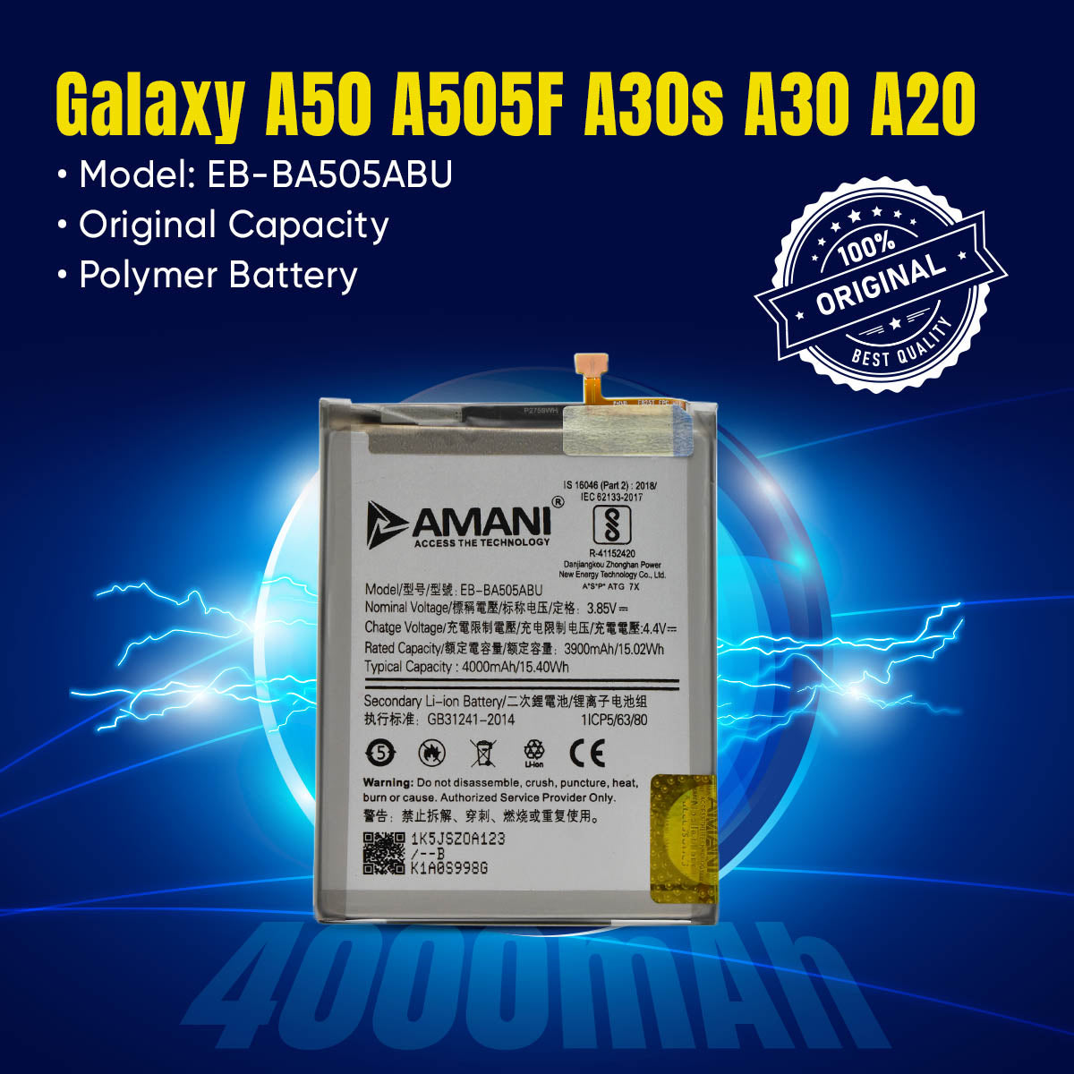 A50 / A30 / A20 / BA505ABU