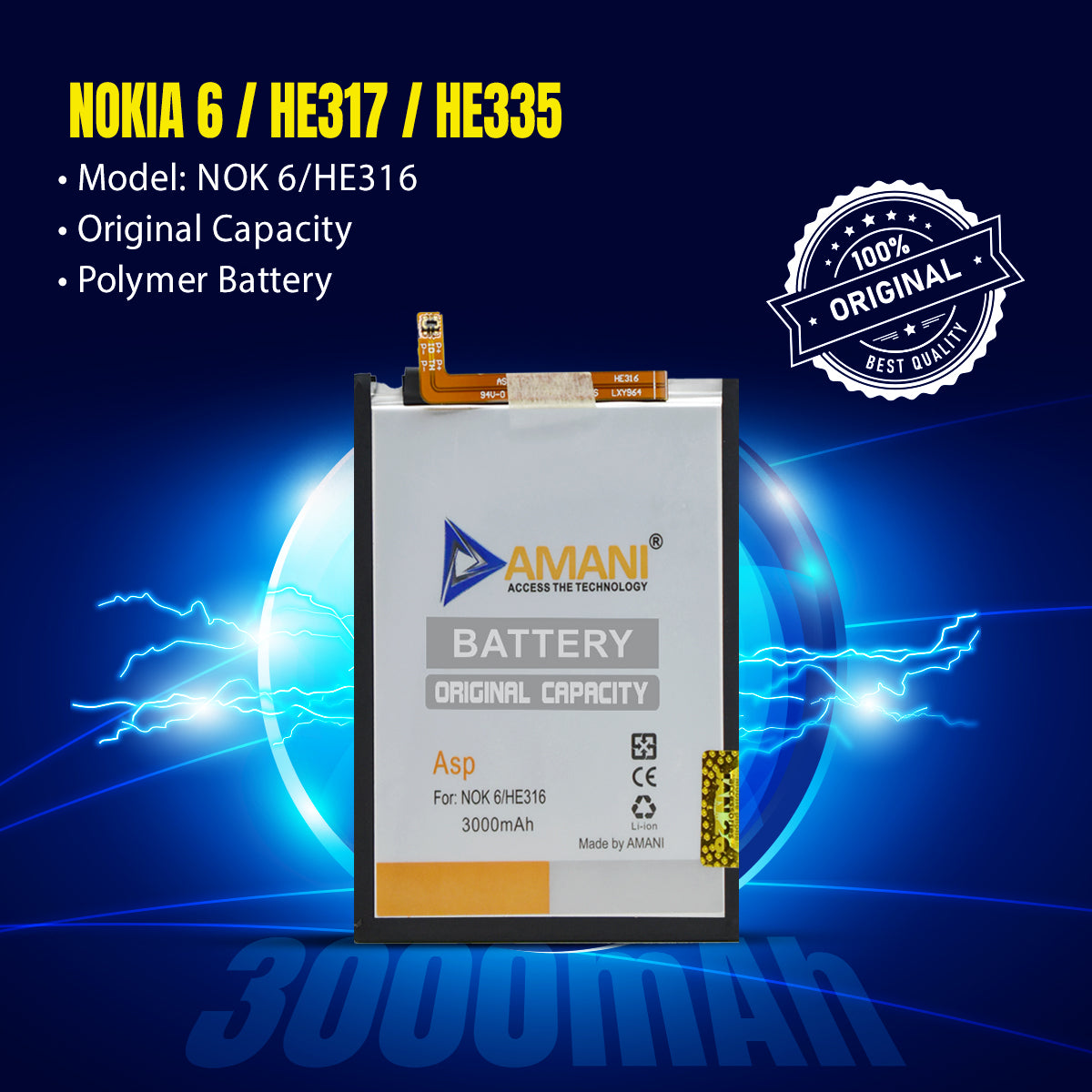 NOK 6 / HE316 / HE317 / HE335
