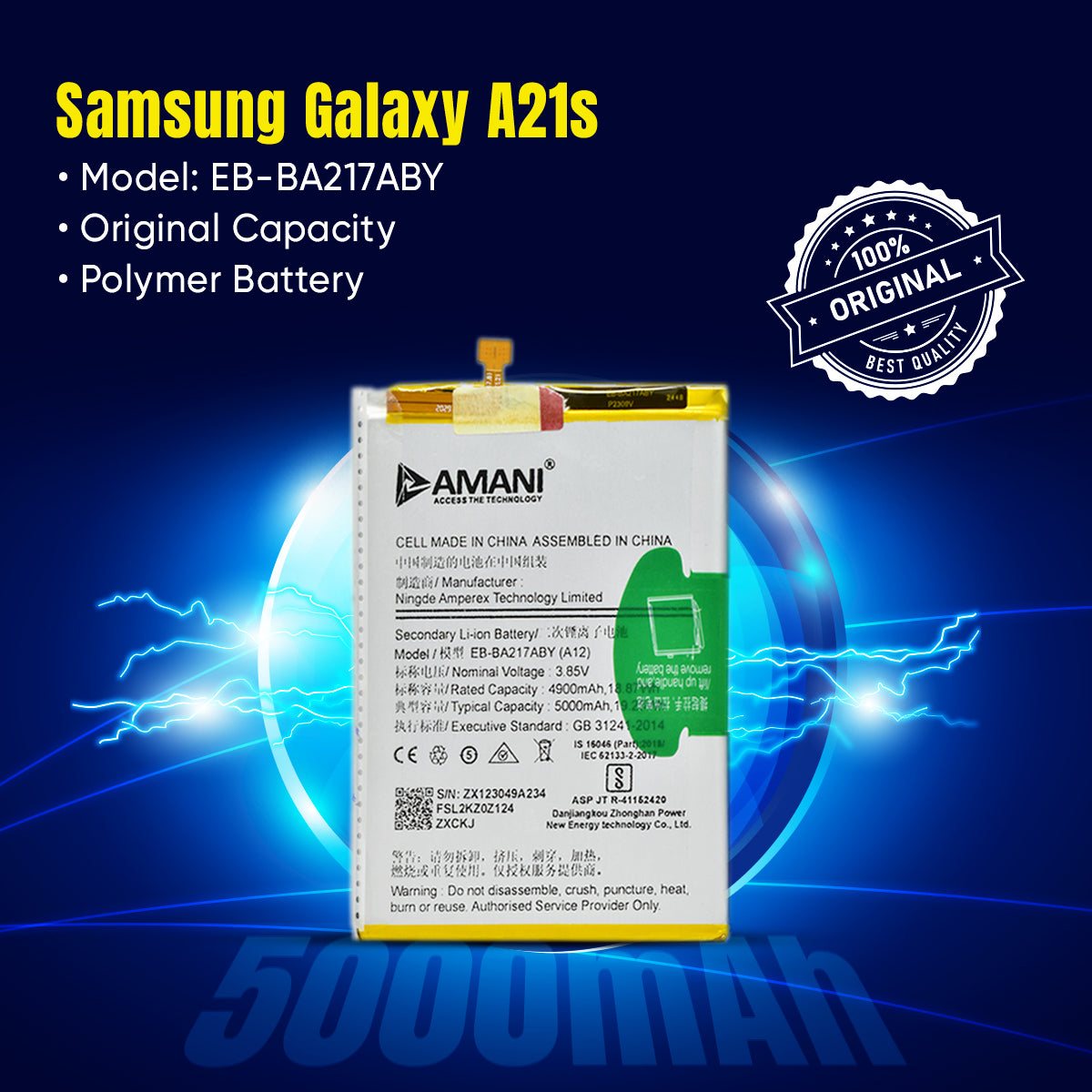 BA217ABY / A21S / M02 / A12 / A02 / A13 4G