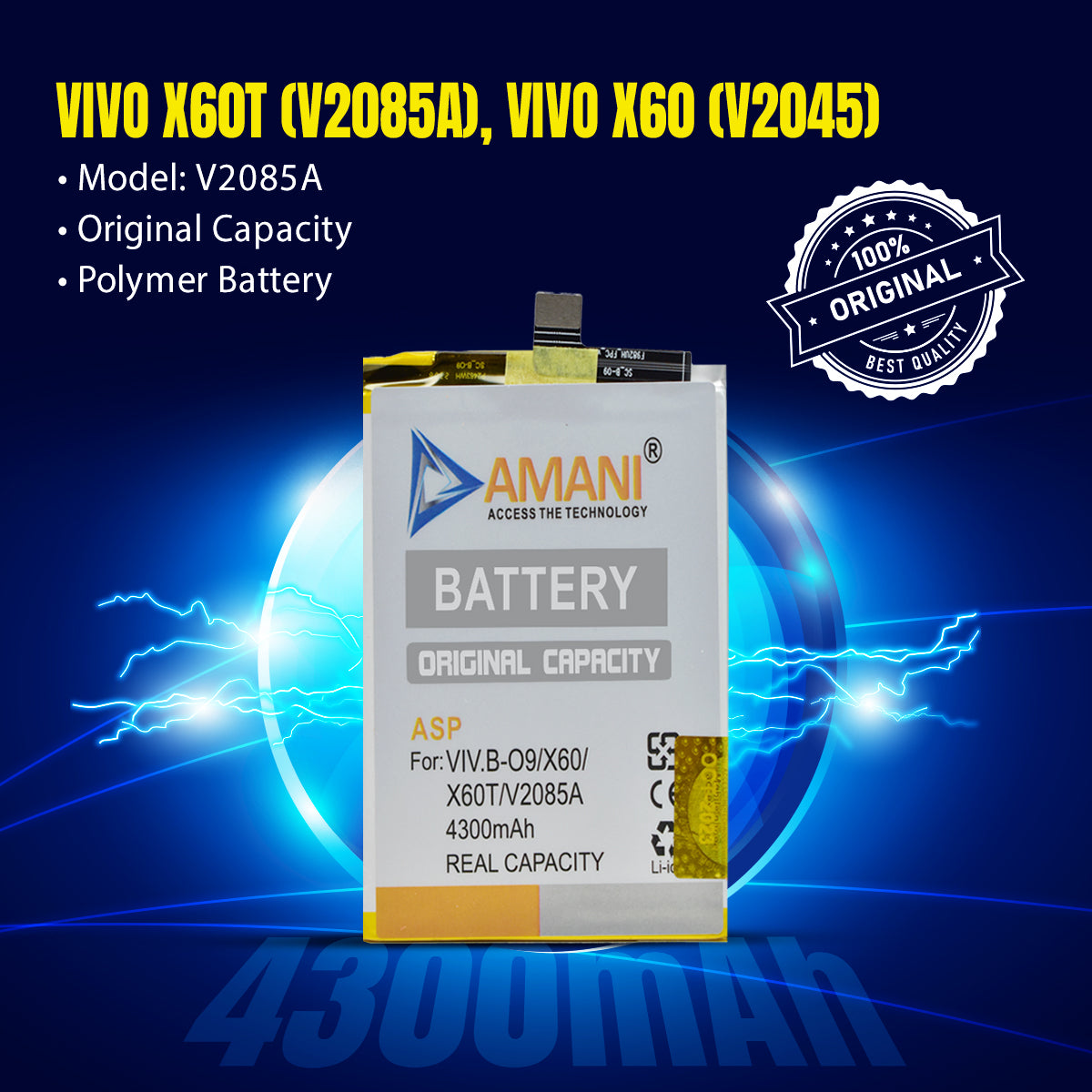 B-09 / X60 / X60T / V2085A