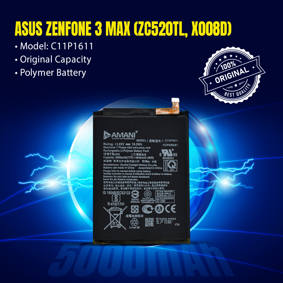 ZF 3 MAX / C11P1611 / ZF3 MA60 / 1707 / MAX M1