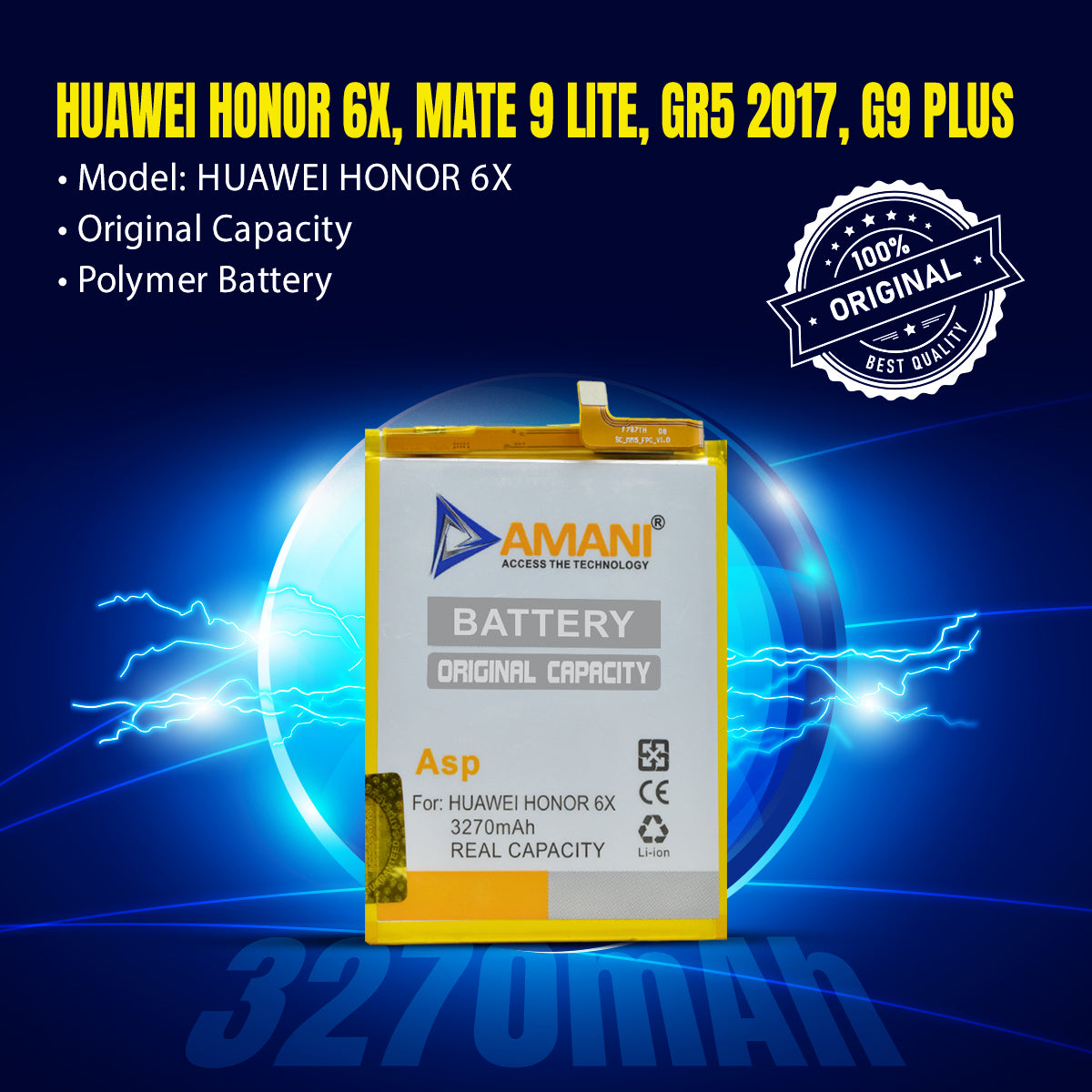 HONOR 6X / HB386483ECW+