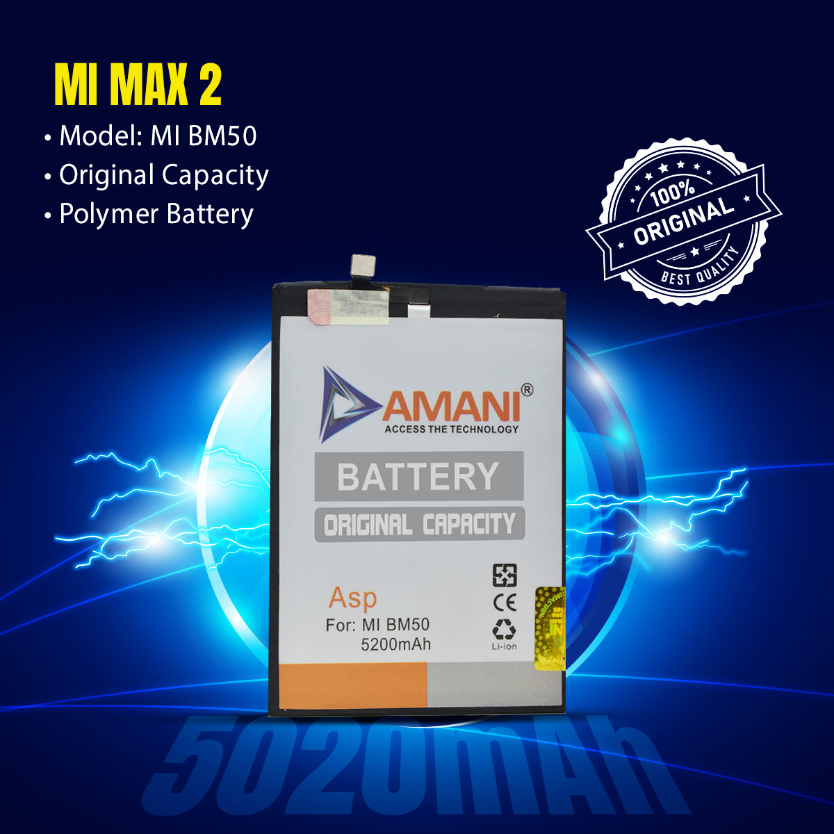 BM50 / MI MAX 2 / BM49