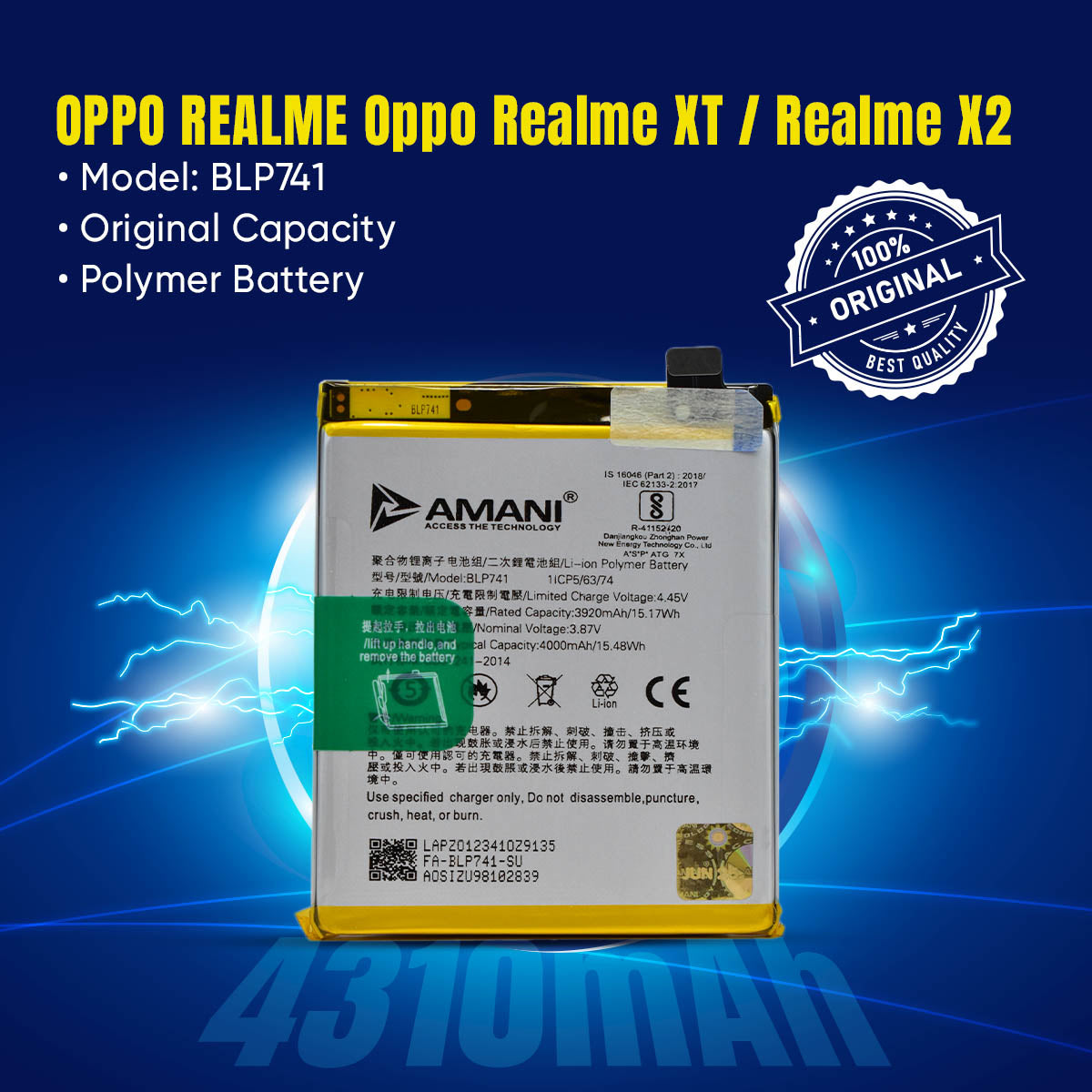 BLP741 / REALME XT