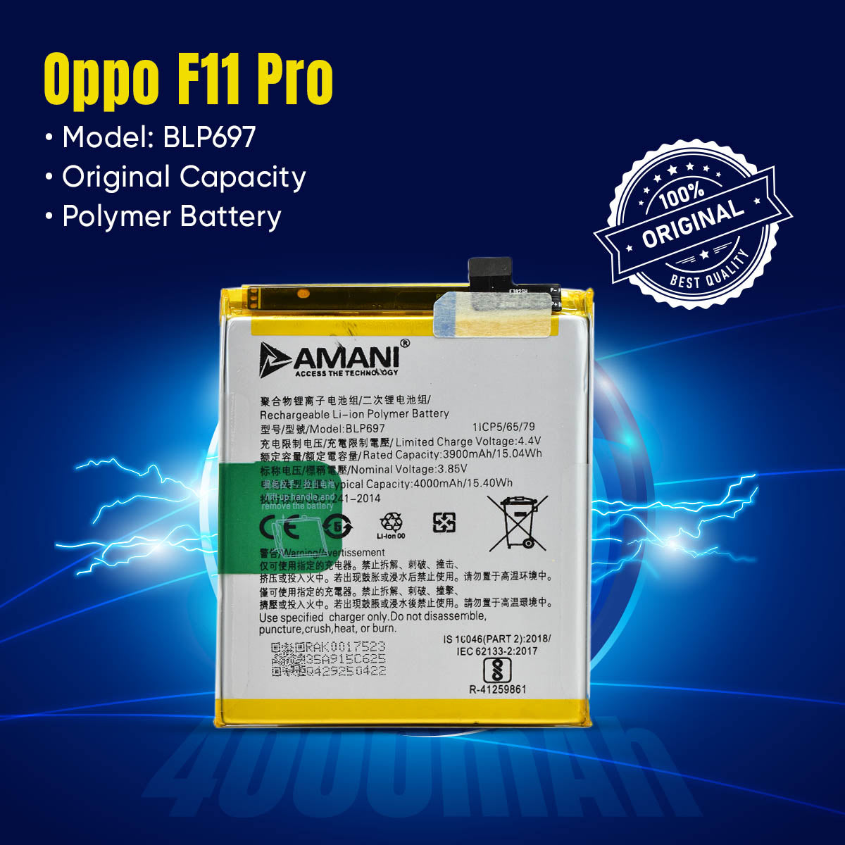 F11 PRO / BLP697