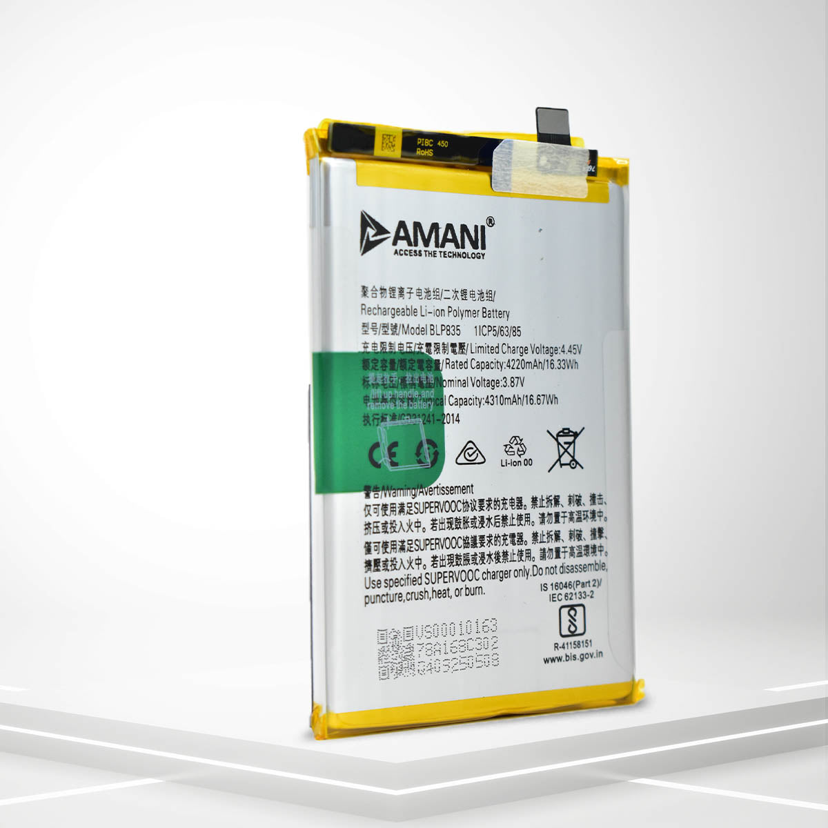 BLP835 / Reno 5F / 5 Lite / A94 4G / F19 Pro