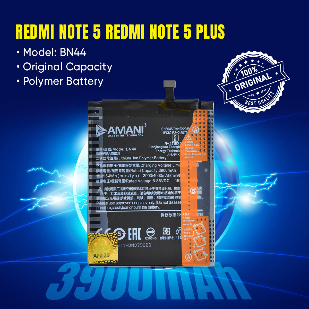 BN44 / MI NOTE 5