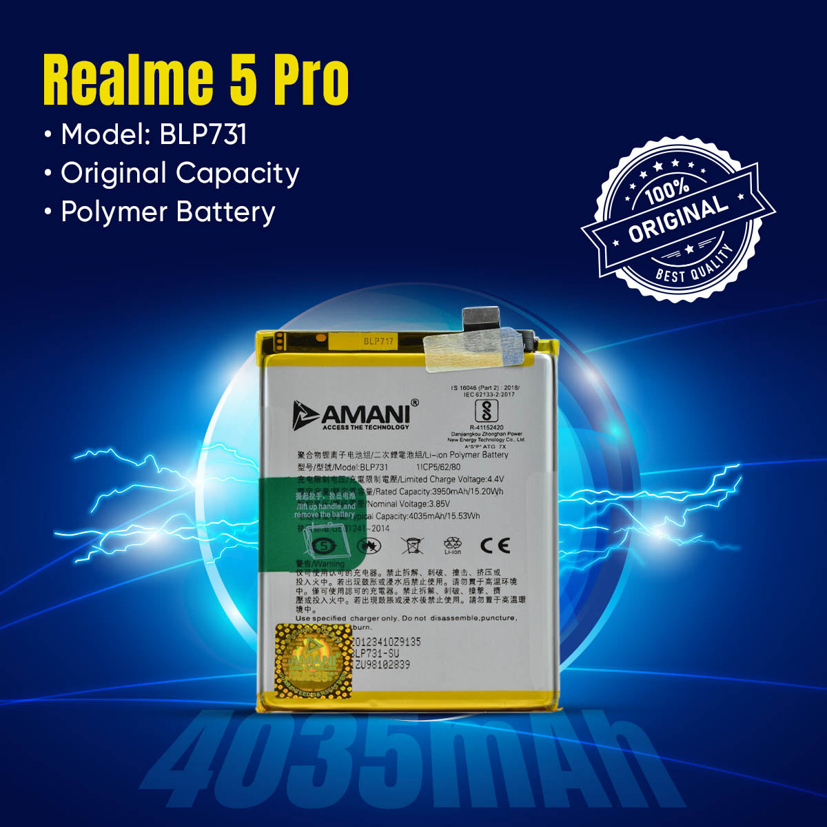 BLP731 / REALME 5 PRO