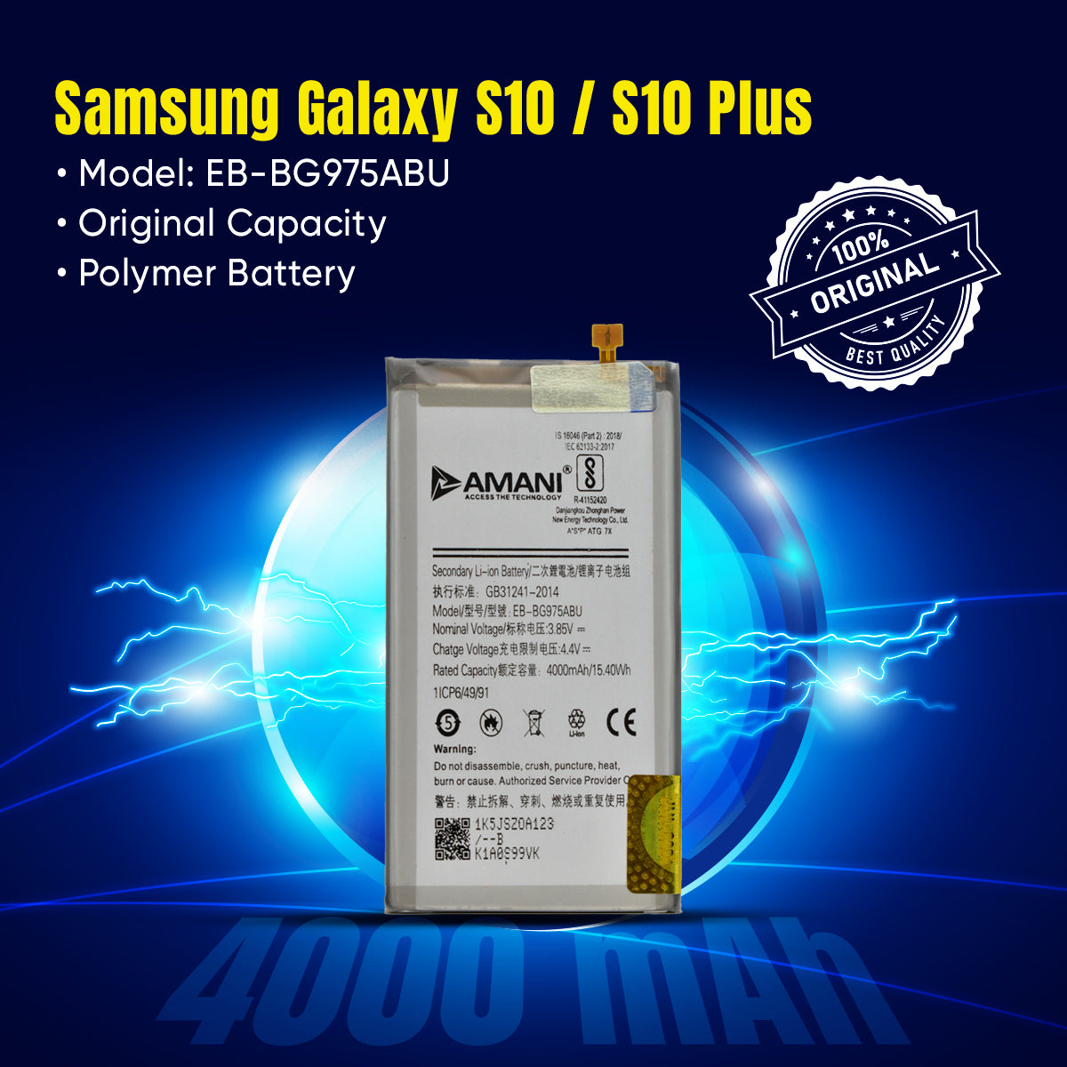 S10+ / EB-BG975ABU