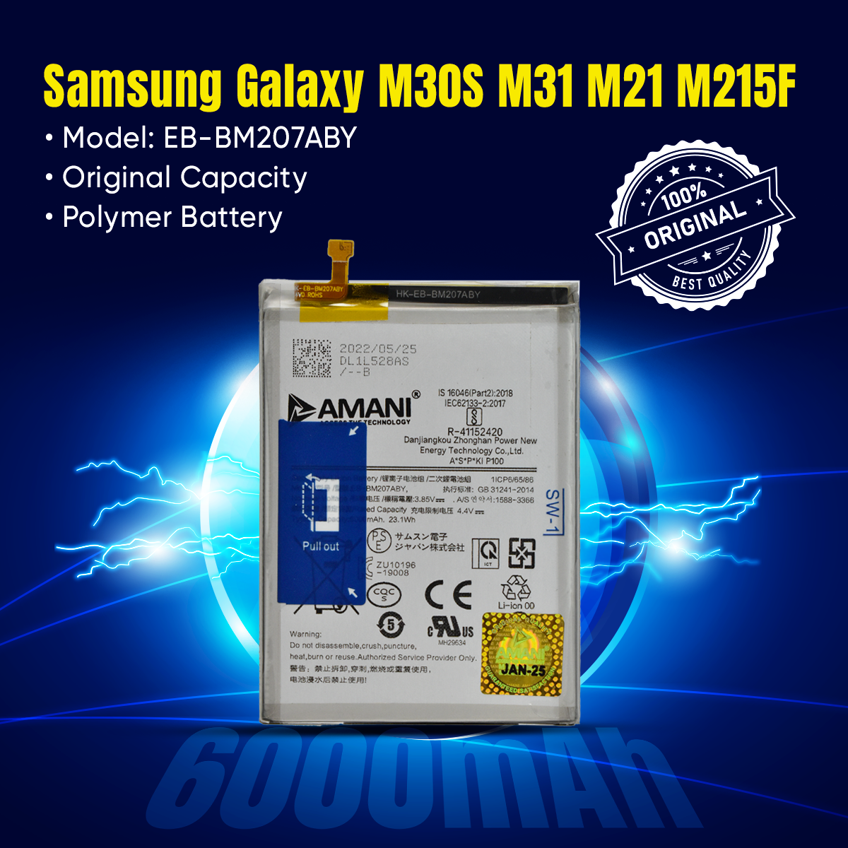 M20S / M30S / M21 / M31 / M12 / BM207ABY