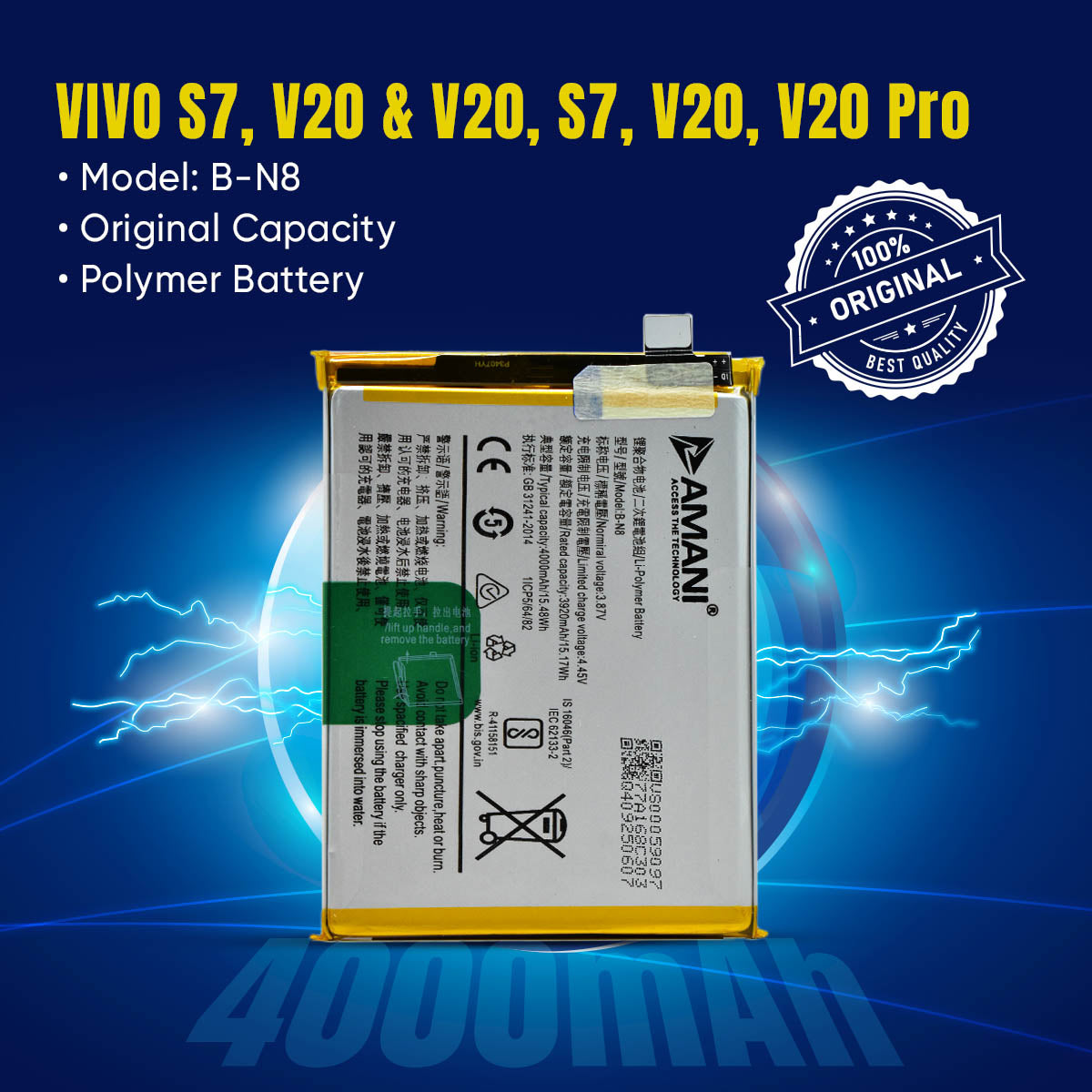 B-N8 / V20 / V20 PRO / S7 / B-Q6