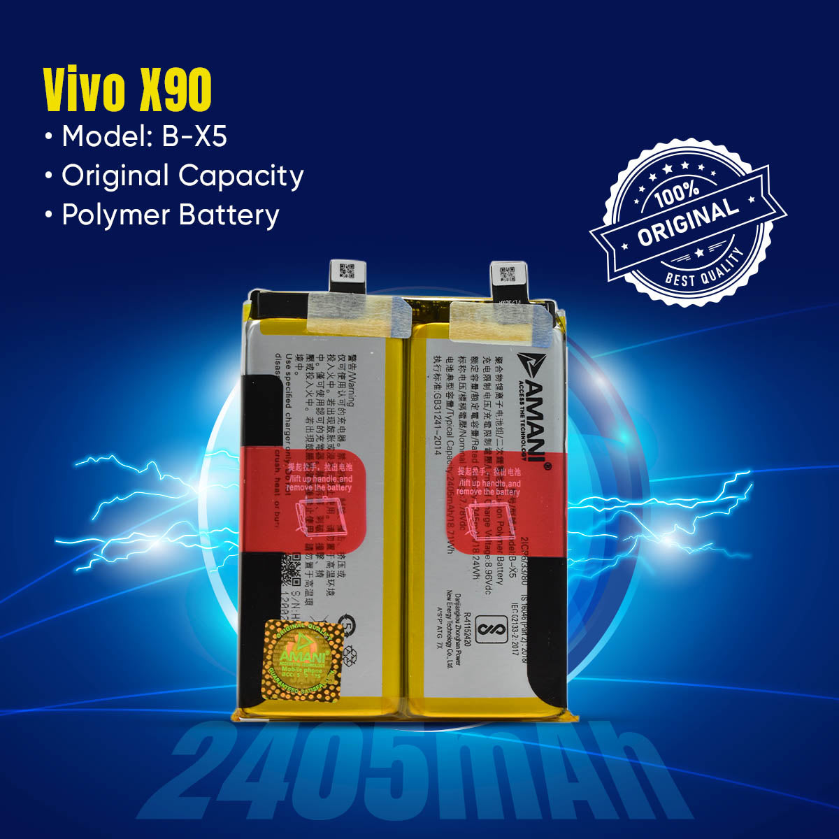 B-X5 (DOUBLE BATTERY)