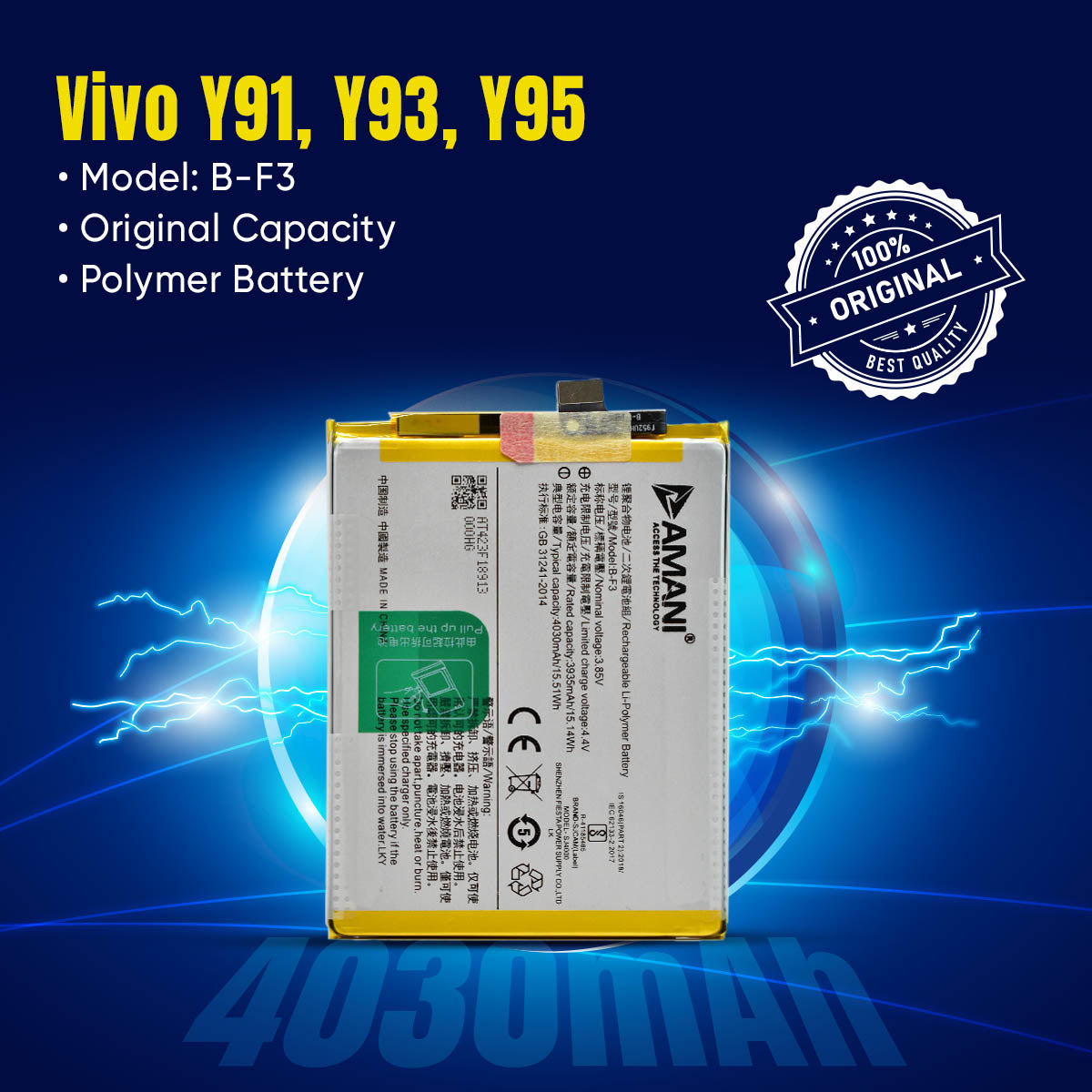 Y91 / Y93 / Y95 / B-F3