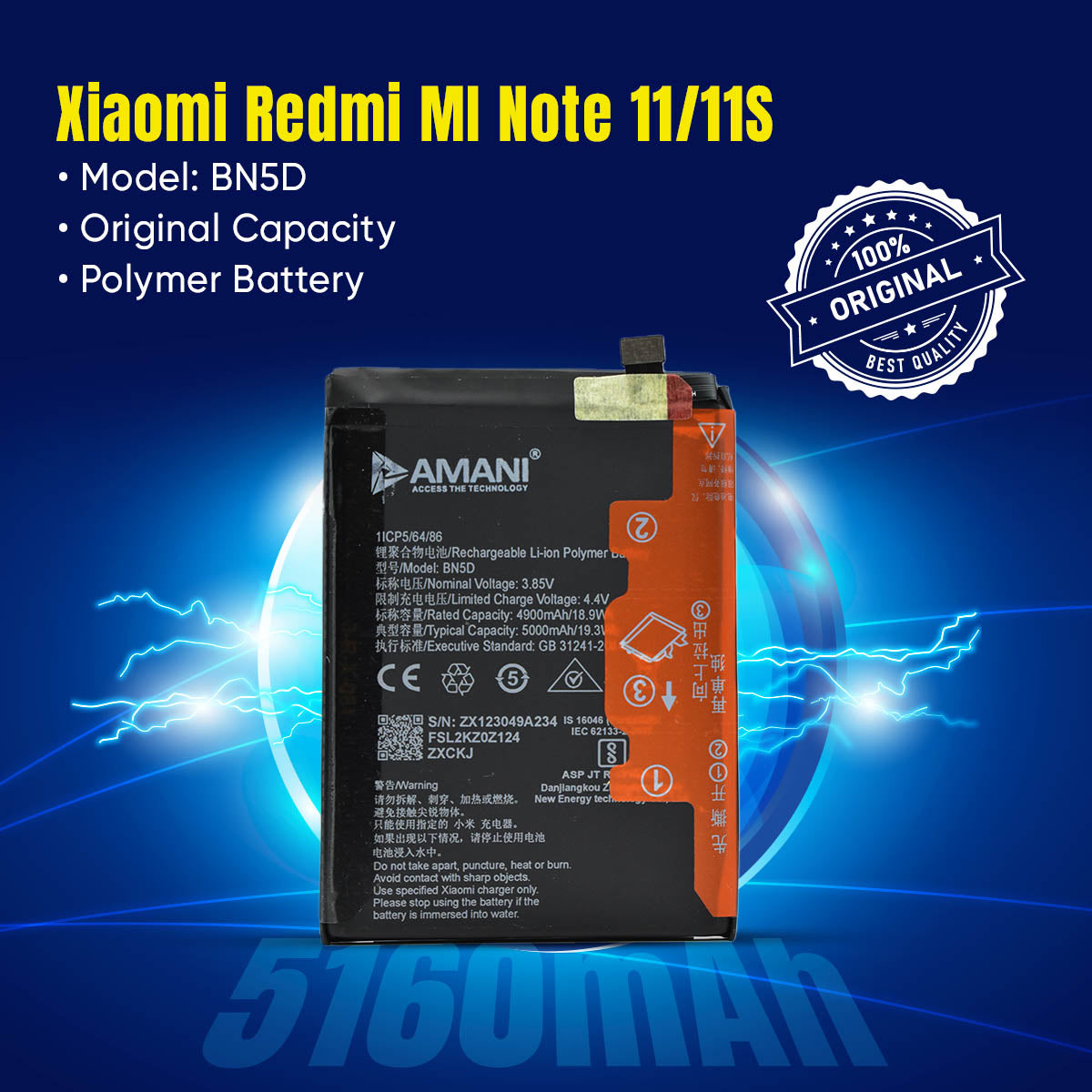 BN5D / NOTE 11S