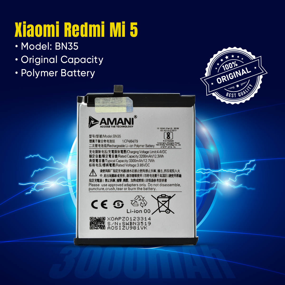 BN35/ MI5 / REDMI 5